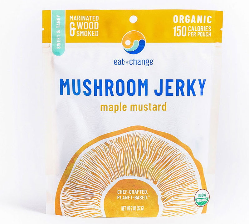 Maple Mustard Mushroom Jerky