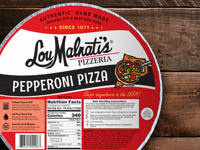 Lou Malnati's Frozen Pizza Pepperoni