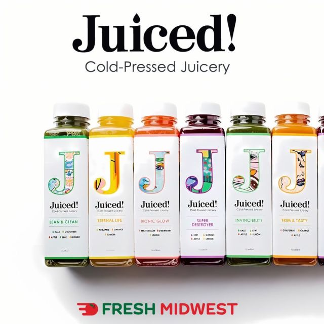 Get all the nutrients you need in one delicious bottle with @juicedjuicery 🍎🥝🥒🥭🥬

 Cold-pressed juices made from real fruits and vegetables, without preservatives or additives, deliver a natural energy boost and support well-being. They aid in digestive health, preserve live enzymes, and are made with fresh, local produce in season.

Tap the link in our bio to shop now.
.
.
.
.
#SupportLocal#ShopSmallBusiness#FreshMidwest#GroceryDelivery#OnlineGrocery#DeliveryService#FoodDelivery#DoorStepDelivery#OnlineGroceryShopping#NoContactDelivery#ShopSmall#SmallBusiness#ShopLocal#LocalDelivery#InstaFood#DinnerIdeas#FoodGram#HomeCooking#midwest#chicago#wisconsin#picoftheday#fruit#dinner#healthysnack