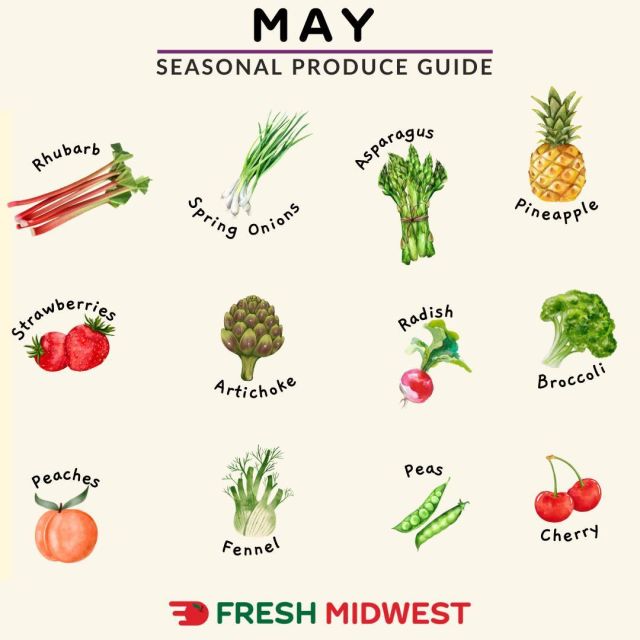 May is here, and we've got your back with the ultimate guide to this month's best produce!🥦🍒

We quality check and hand-select each piece of produce, and it stays refrigerated all the way to your door!

Tap the link in our bio to shop produce!
.
.
.
.
#SupportLocal#ShopSmallBusiness#FreshMidwest#GroceryDelivery#OnlineGrocery#DeliveryService#FoodDelivery#DoorStepDelivery#OnlineGroceryShopping#NoContactDelivery#ShopSmall#SmallBusiness#ShopLocal#LocalDelivery#InstaFood#DinnerIdeas#FoodGram#HomeCooking#midwest#chicago#wisconsin#picoftheday#produce#aprilproduce#veggies#fruit