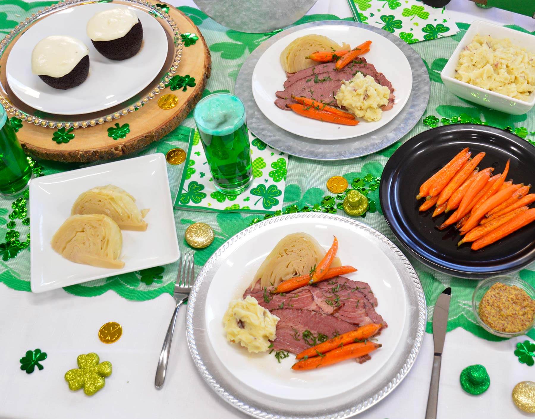 St. Patrick's Day dinner