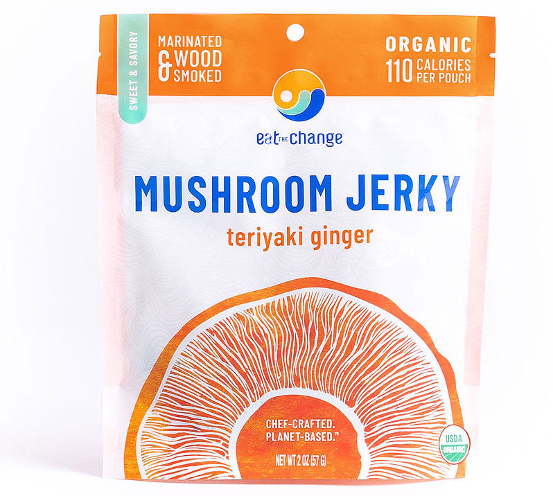 Teriyaki Ginger Mushroom Jerky